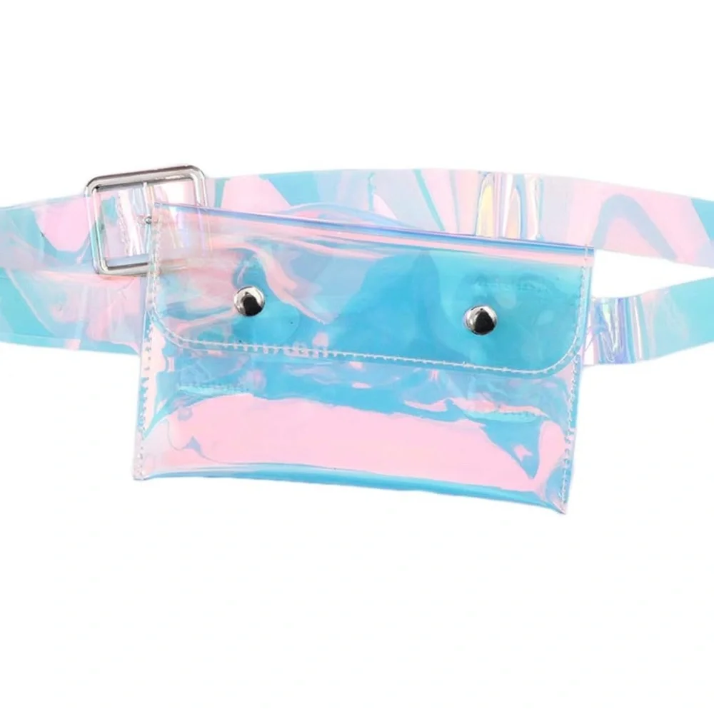 Holographic Clear Fanny Pack